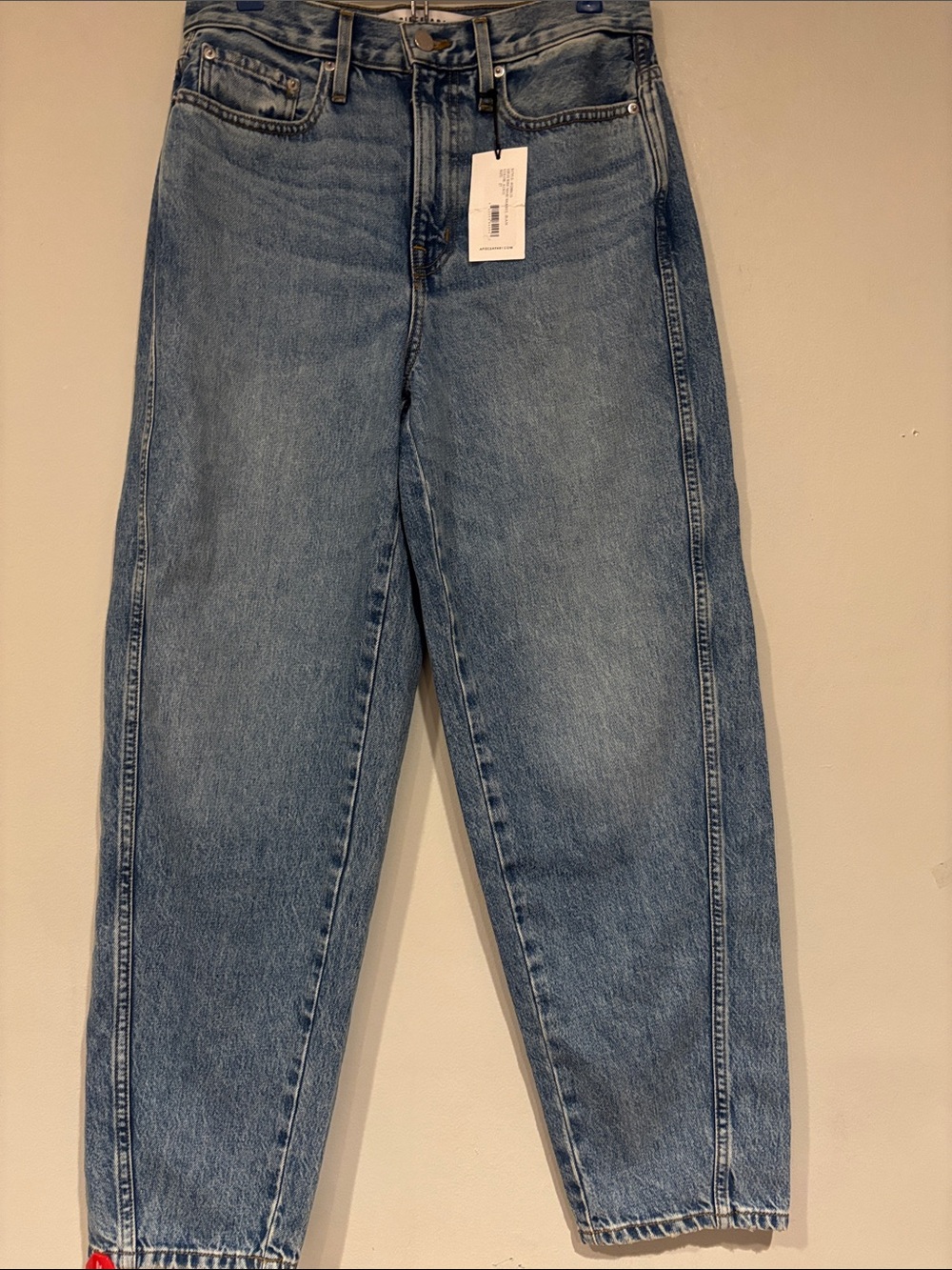 Apiece Apart high rise Mari barrel leg Light Blue  Jeans